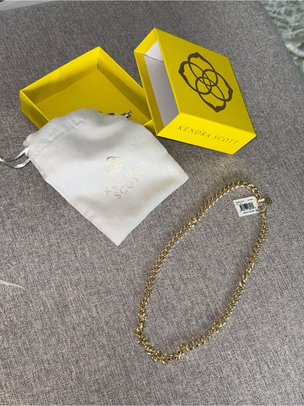Kendra Scott Gold Link Chain Necklace